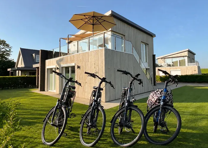 Villa Maroma Mistral Veerse Meer, Gratis 4 E-Bikes, Gratis Laden Ev, Trampoline